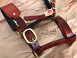 leather horse halter