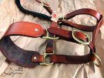 leather horse halter