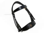 black baroque horse bridle Lazypony