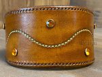 leather dog hound collar