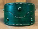 leather dog hound collar