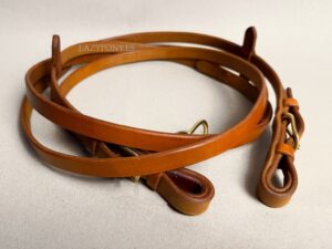 Leather reins Lazypony