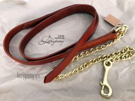 leather horse lead