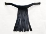 fringe Leather browband Vaquero Lazypony