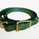 Custom Leather lead rope with chain Lazypony, handcrafted horse lead with buckle