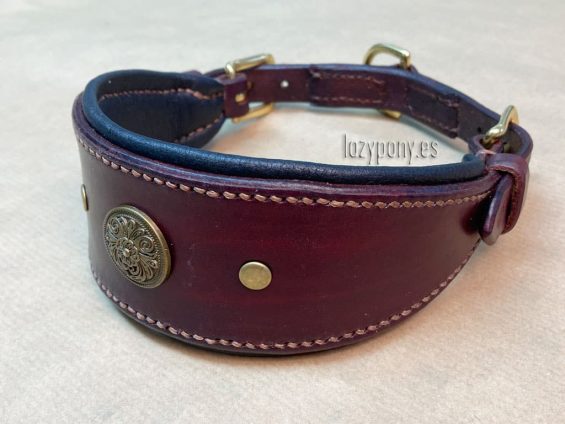 leather hound collar