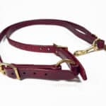 leather dog leash coupler Lazypony