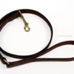 premium leather dog leash Lazypony
