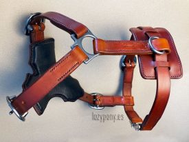 leather dog harness vest