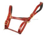 custom leather horse halter lazypony