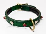 small dog leather collar