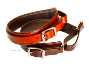 leather greyhound martingale collar lazypony