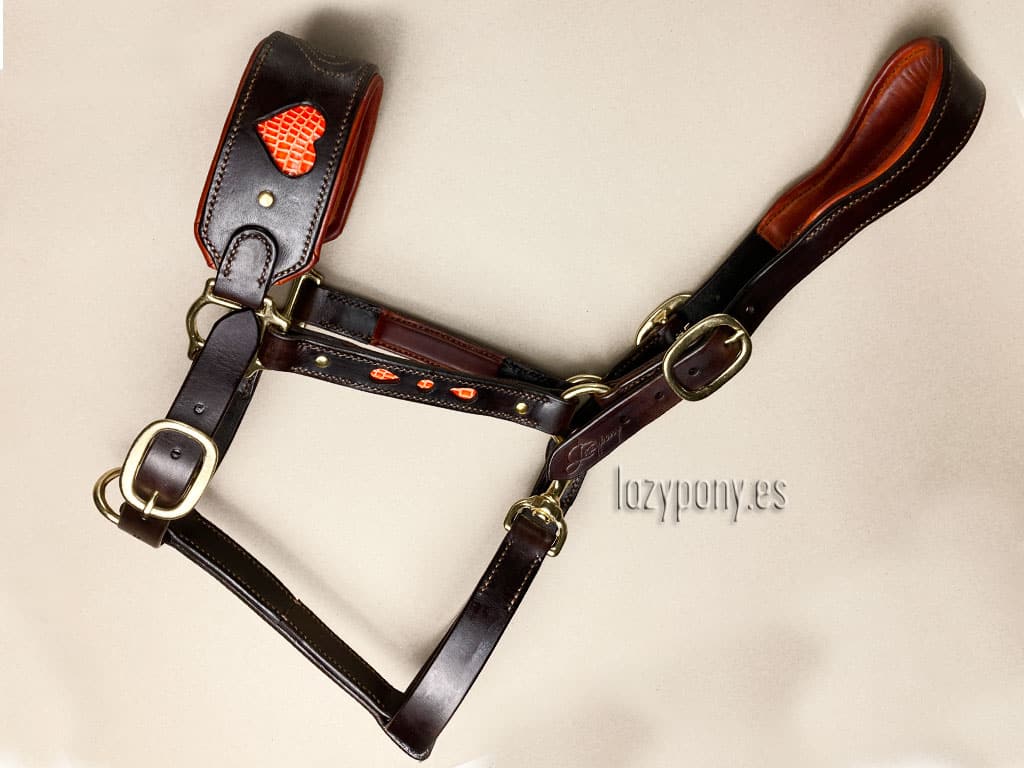 Anatomical Balotade® Anatomic Leather Halter