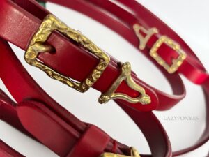 leather baroque horse reins