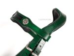 Medieval leather anatomical bridle Lazypony with celtic knots