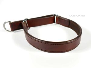 slip on dog leather collar lazypony