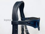 patent leather bridle