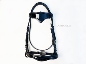 patent leather bridle