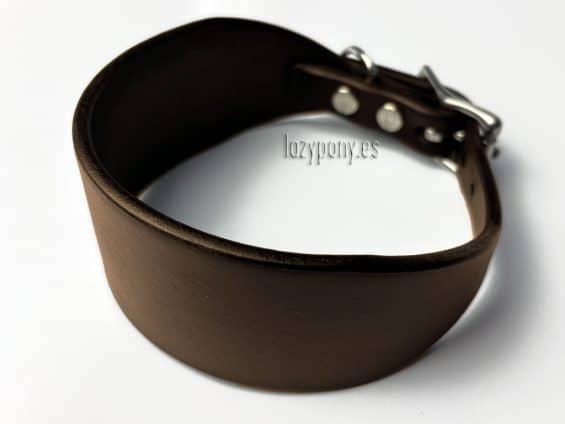 leather hound collar