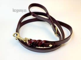 braided dog lead Lazypony