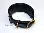 Sighthound leather collar Gothic Lazypony