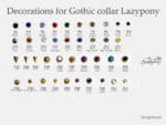 leather conchos and rivets Lazypony
