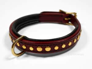 collar with rivets