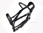 classic horse bridle Lazypony with silver cortesia fittings