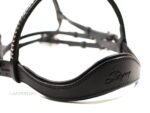 black anatomical horse headstall Lazypony