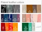 Patent Leather color Chart Lazypony