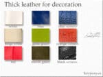 leather colors chart Lazypony