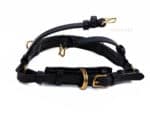 Academic cavesson horse bridle Lazypony, custom anatomical leather headstall