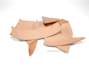 veg tan leather scraps