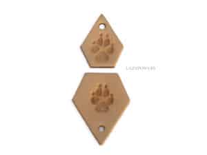 Leather Patch Paw Lazypony