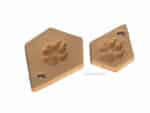 Leather Paw Tags