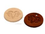 Leather Ram Patches