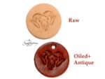 Leather Ram Tags