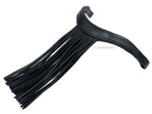 Curved Black Horse Browband Vaquero Lazypony